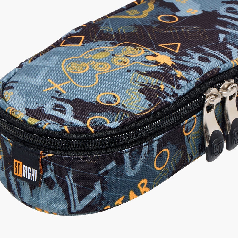 St.Right Game Print Pencil Pouch for Kids - Image 4